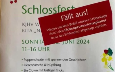 Abgesagt: Schlossfest 2024