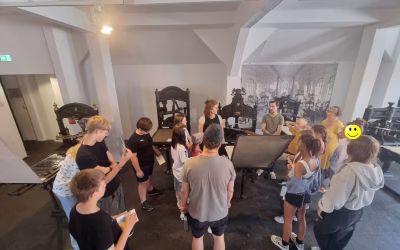 Kunstprojekt in der alten Schule