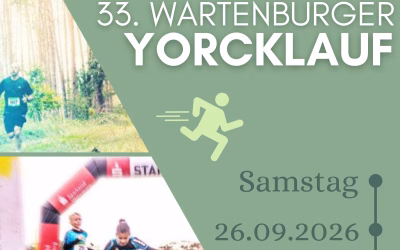 Ausschreibung 33. Wartenburger Yorck-Lauf