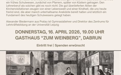 Vortrag in Dabrun    „Die Anfänge des Dorfschulwesens in der Elbaue“